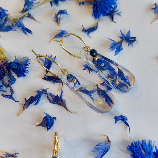 Florabelle Oorbellen - Korenbloem & Sodaliet