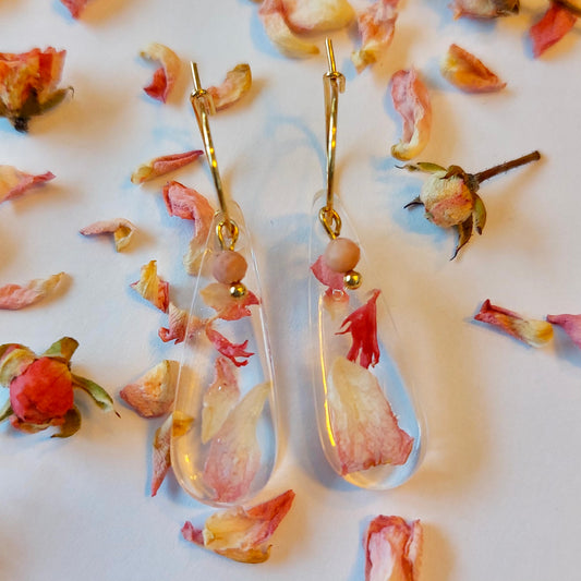 Florabelle oorbellen - Roos & Rhodoniet