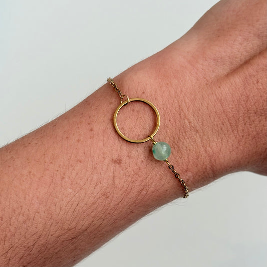 Armband "Aurora" - Aventurijn