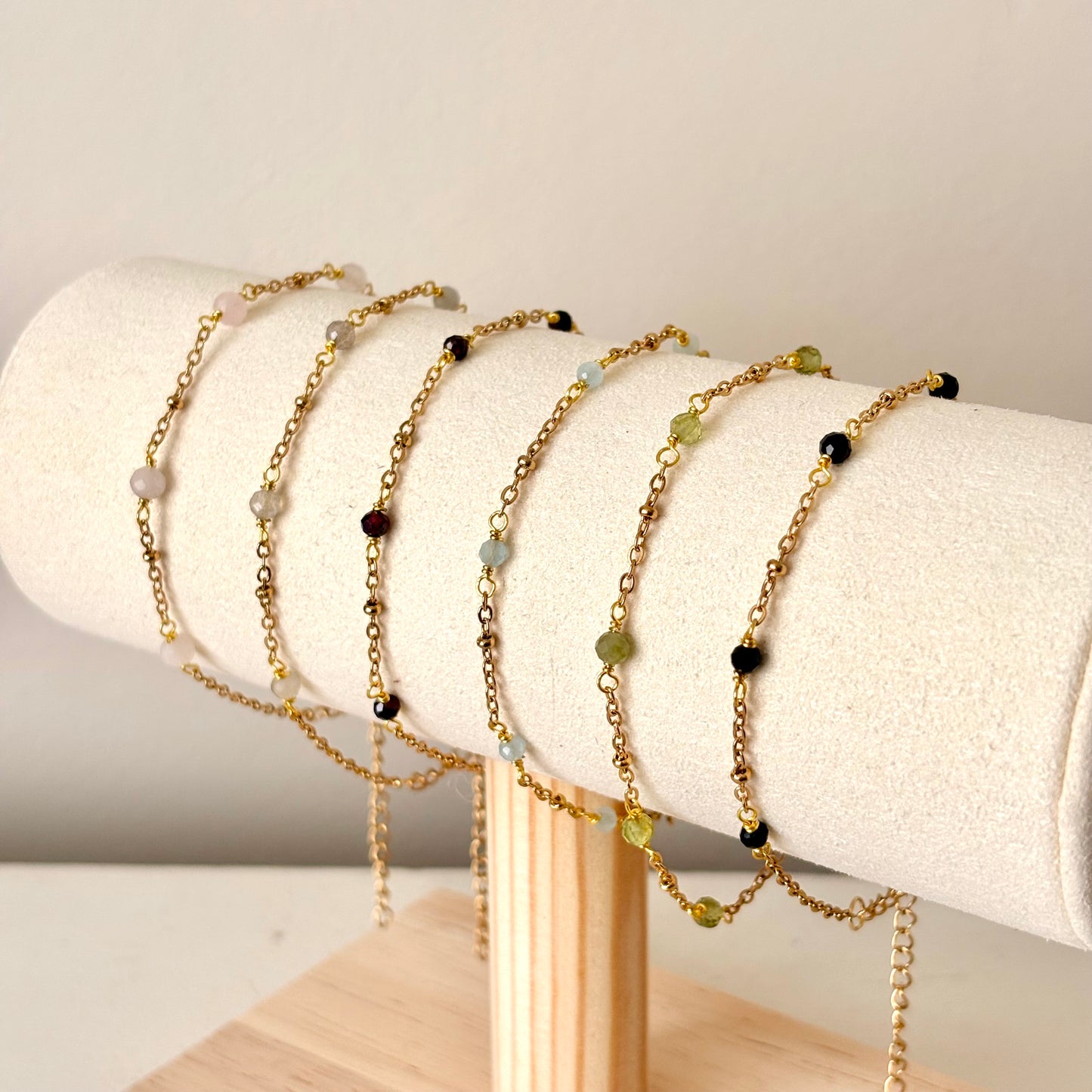 Armband - 'Tiny Treasures' - Labradoriet
