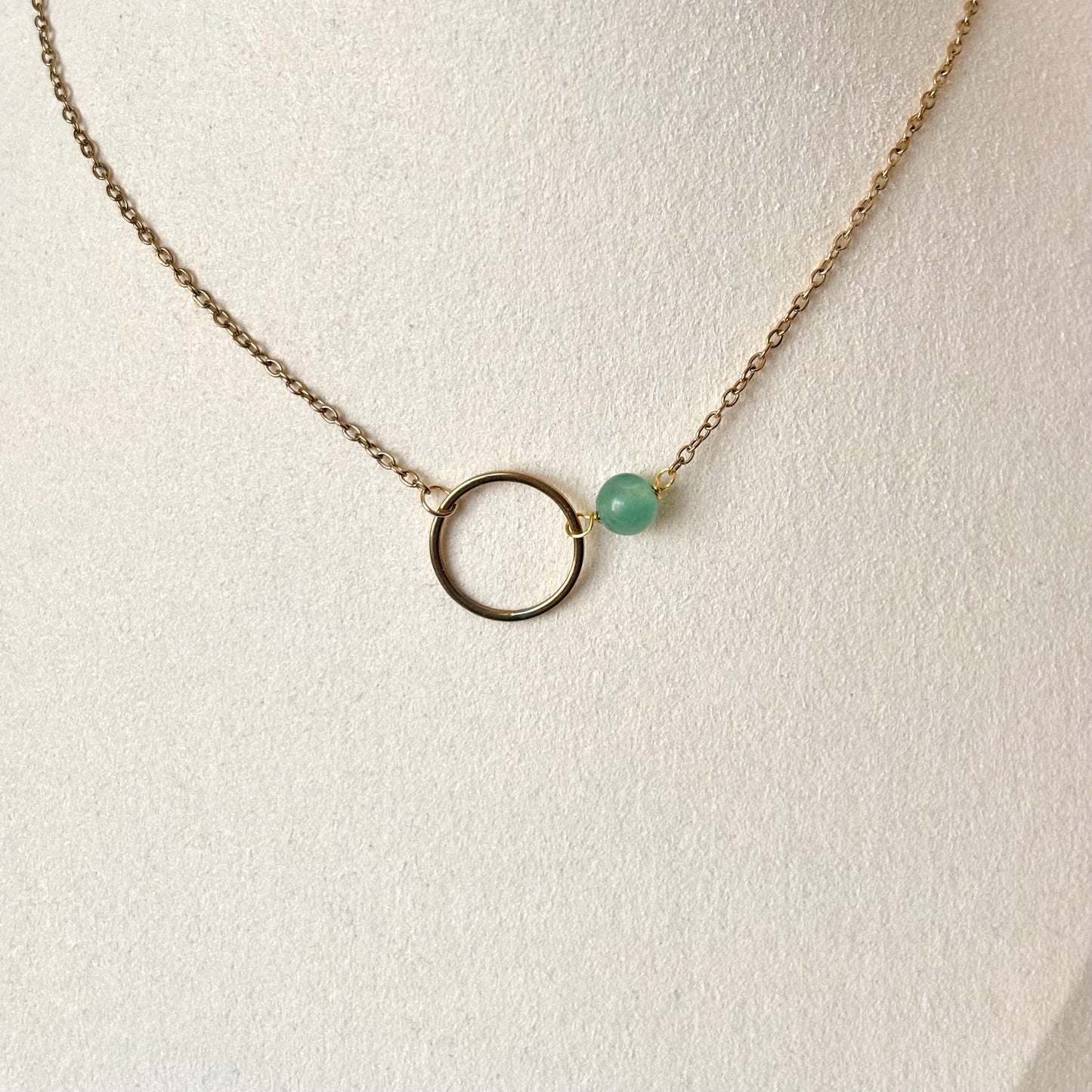Ketting - 'Aurora' - Aventurijn