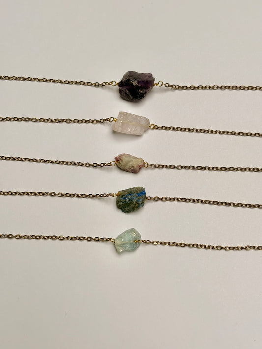 Armband 'Ruw' - Amethist