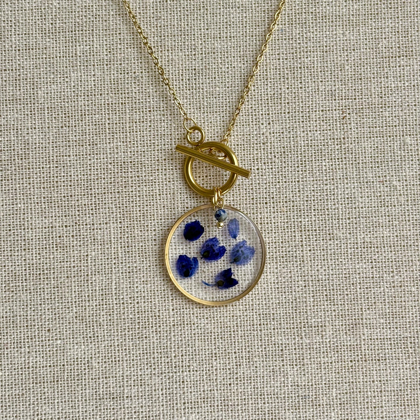 Florabelle Ketting - Druifjes & Sodaliet