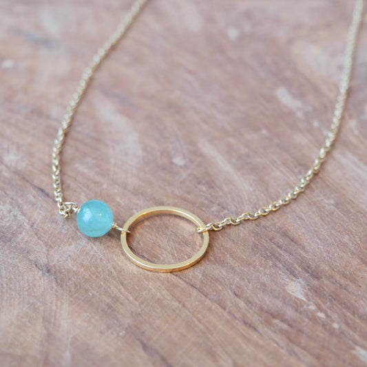 Ketting - 'Aurora' - Aventurijn