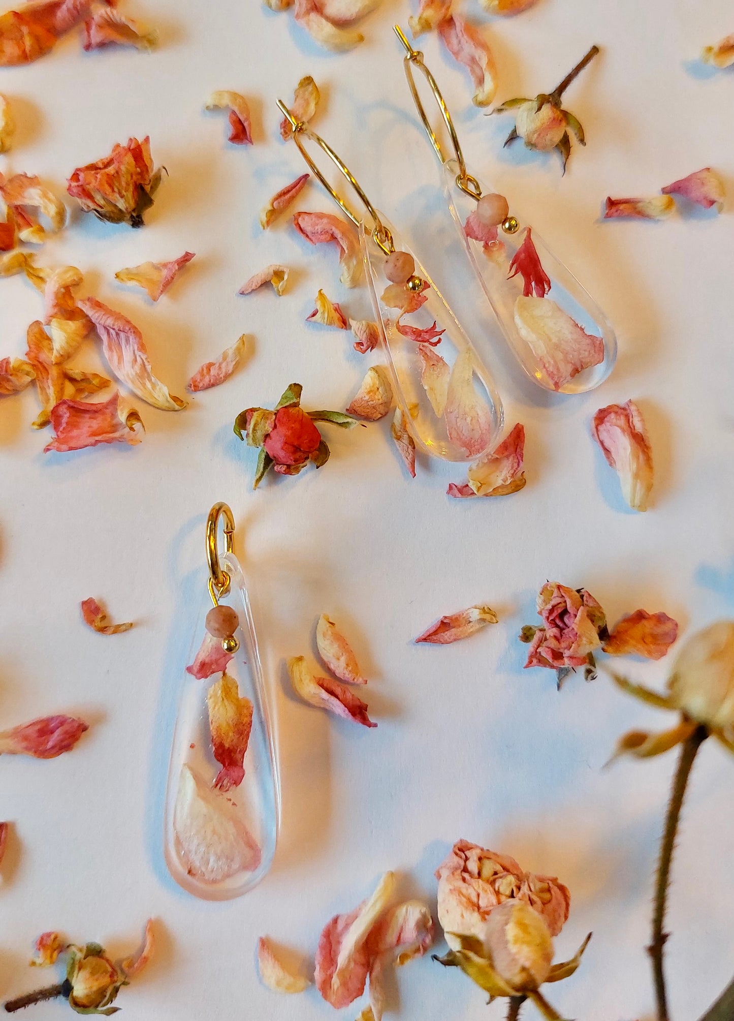 Florabelle oorbellen - Roos & Rhodoniet