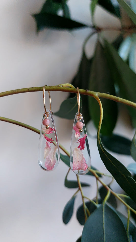 Florabelle oorbellen - Roos & Rhodoniet