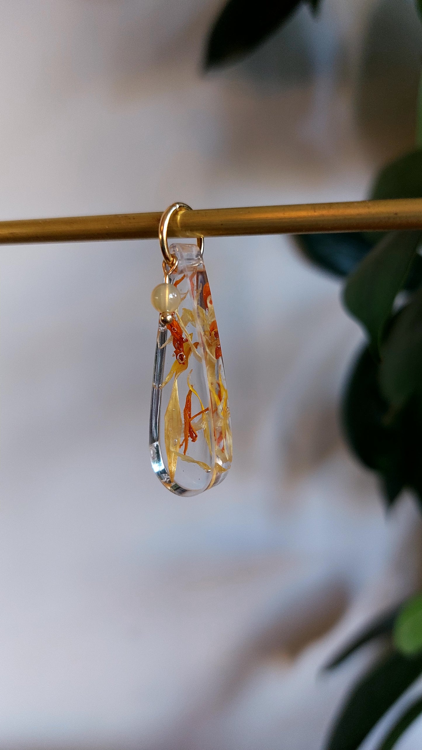 Florabelle Hanger - Goudsbloem & Gele Opaal