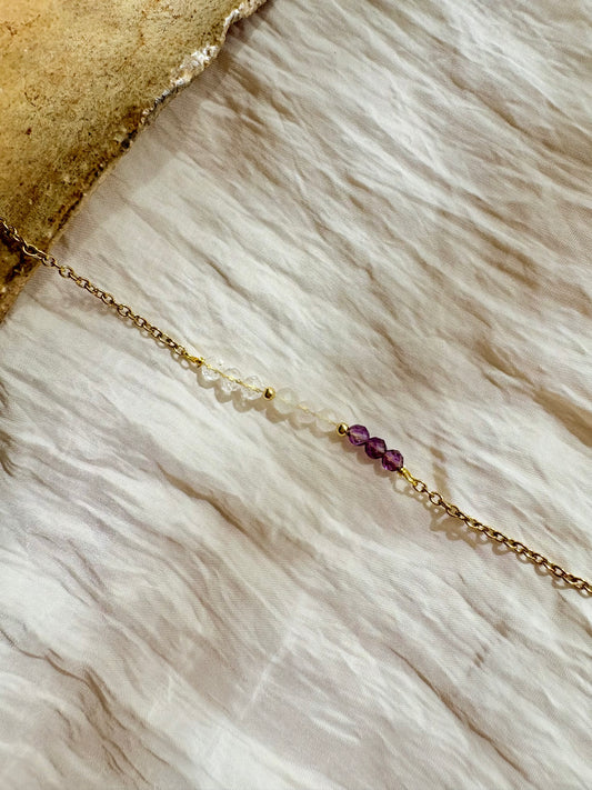 Armband 'Bar' - Gouden driehoek