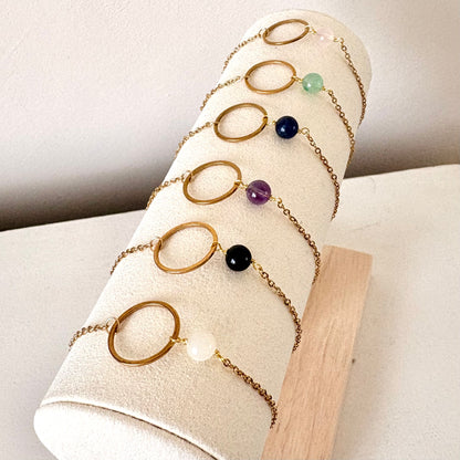 Armband - "Aurora" - Maansteen