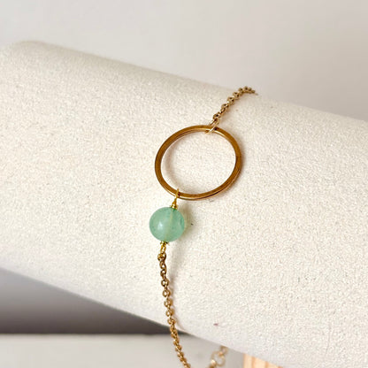 Armband "Aurora" - Aventurijn