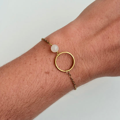 Armband - "Aurora" - Maansteen