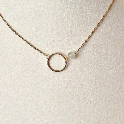 Ketting - 'Aurora' - Maansteen