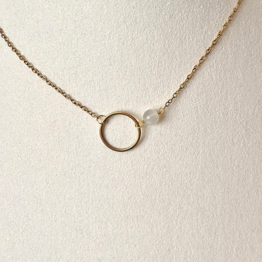 Ketting - 'Aurora' - Maansteen