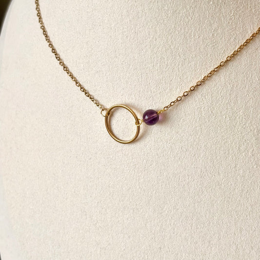 Ketting - 'Aurora' - Amethist