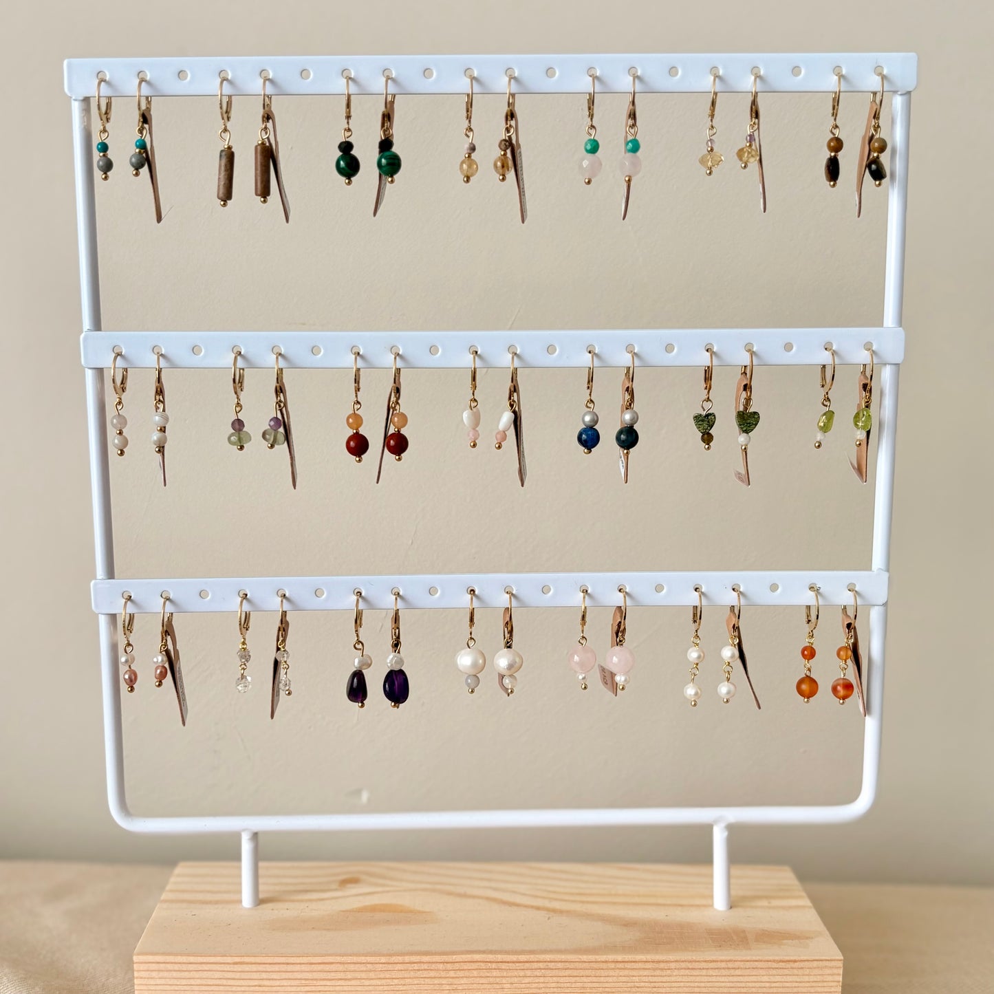 Gevulde display - Oorbellen - Huggies