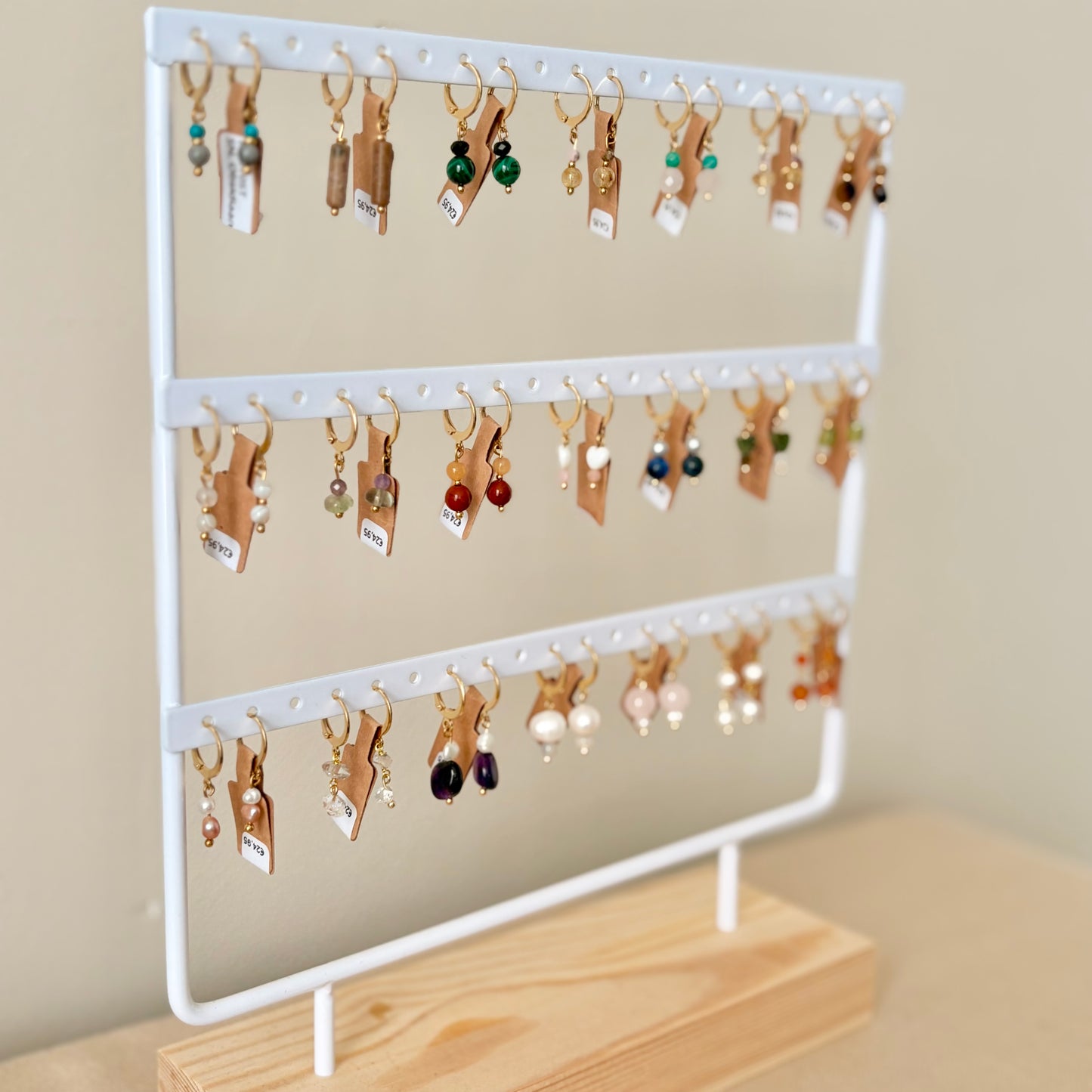 Gevulde display - Oorbellen - Huggies