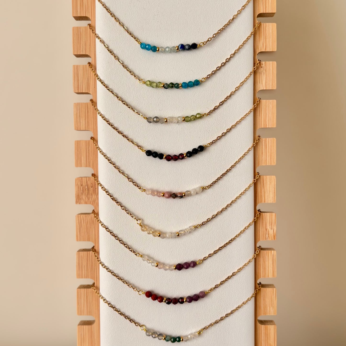 Gevulde display - Kettingen "Bar"