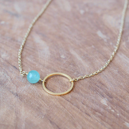 Ketting - 'Aurora' - Aventurijn